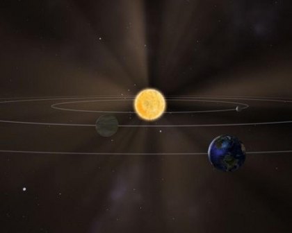 Scientists say rocky planets orbit a distant star.